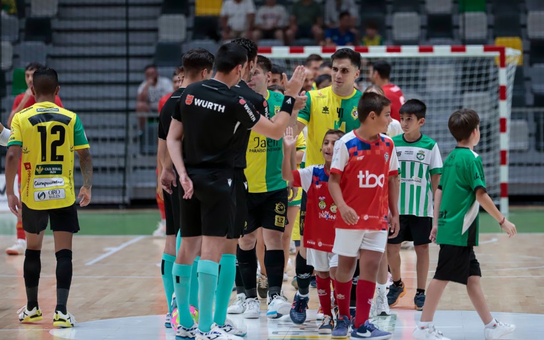 Los niños del programa “Somos+, Somos Jaén” viven una jornada inolvidable en el Olivo Arena