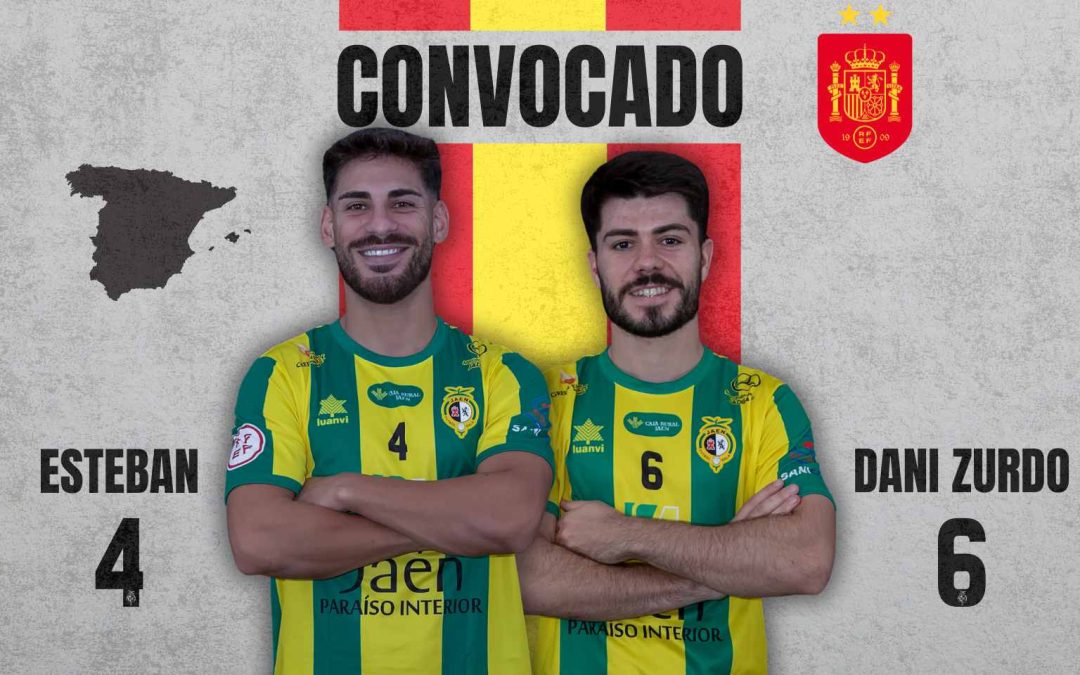Dani Zurdo y Esteban, en la lista de la Selección Española Absoluta de Fútbol Sala