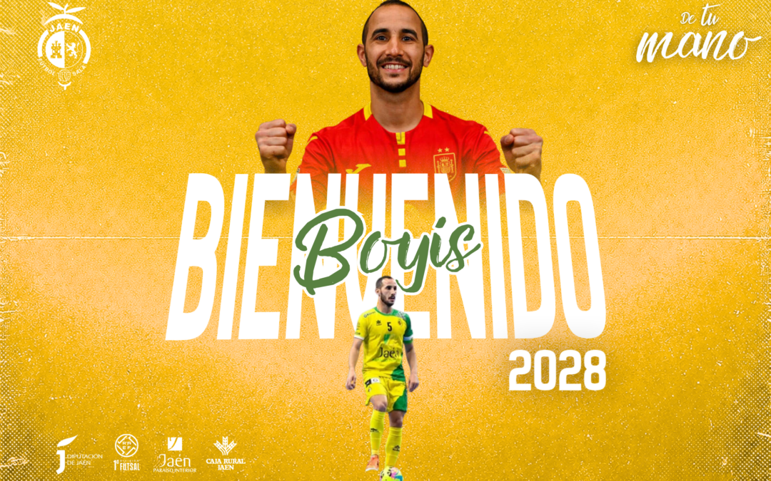 COMUNICADO OFICIAL | BOYIS FIRMA CON EL JAÉN PARAÍSO INTERIOR FS HASTA 2028