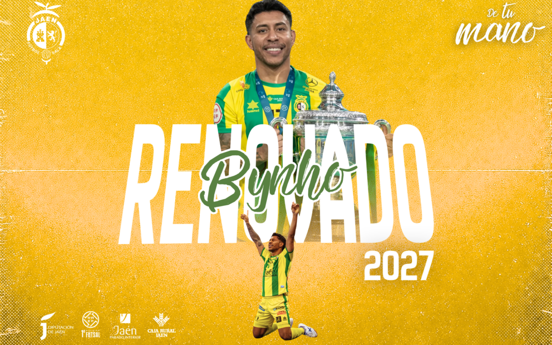 COMUNICADO OFICIAL | BYNHO, CUARTA RENOVACIÓN DEL JAÉN PARAÍSO INTERIOR FS