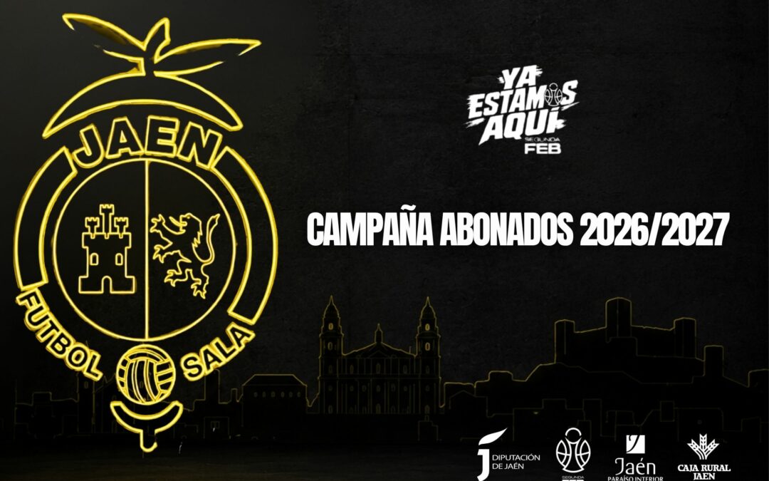 Jaén Paraíso Interior FS Baloncesto lanza su campaña de abonados para una temporada histórica en Segunda FEB