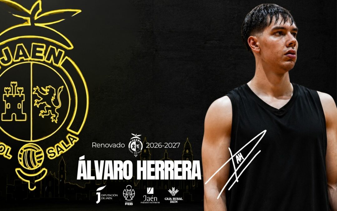 Álvaro Herrera, primer fichaje del Jaén Paraíso Interior FS Baloncesto para la temporada 2026/27
