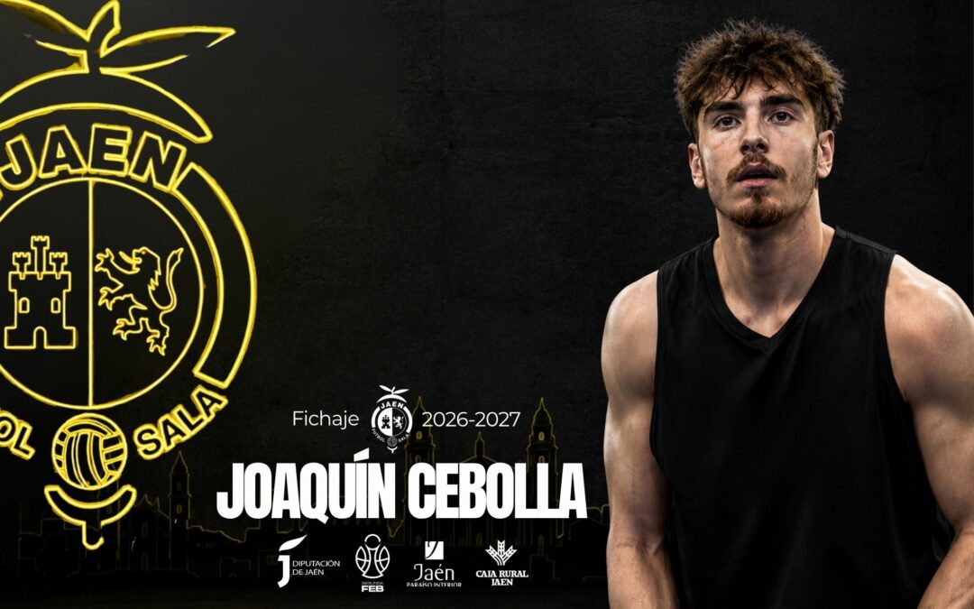 Joaquín Cebolla, nuevo jugador del Jaén Paraíso Interior FS Baloncesto
