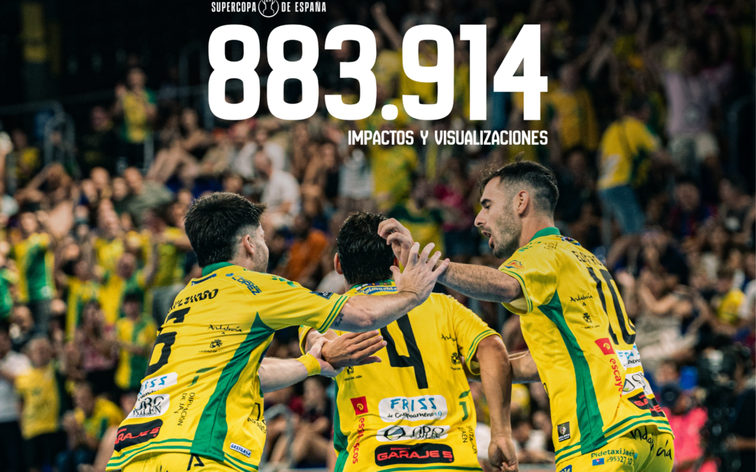 El Jaén Paraíso Interior FS dispara su visibilidad en la Supercopa de España con casi 884.000 visualizaciones en Instagram