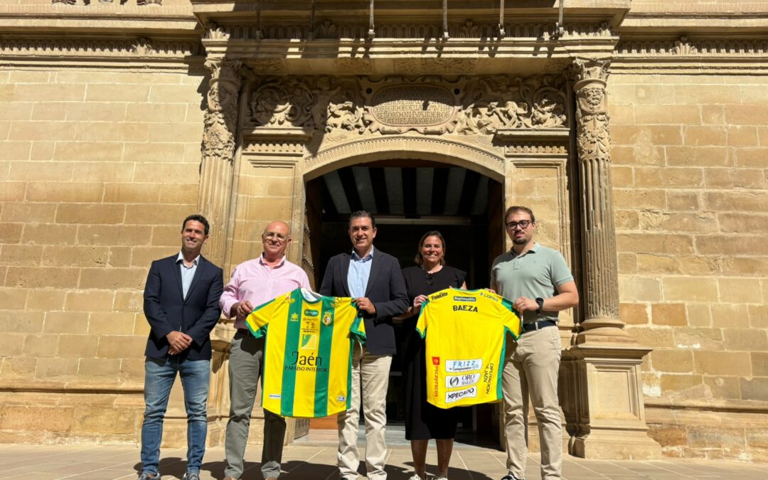 El Jaén Paraíso Interior FS estrecha lazos con Baeza para seguir expandiendo su proyecto por la provincia