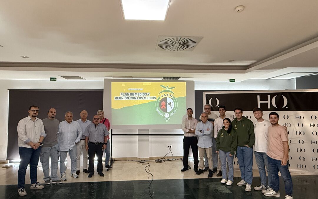 El Jaén Paraíso Interior FS reúne a los medios para reforzar su comunicación